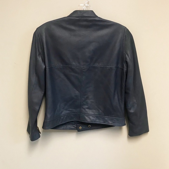 CURRENT/ELLIOTT Leather Jacket. SZ (1) - Picture 4 of 8
